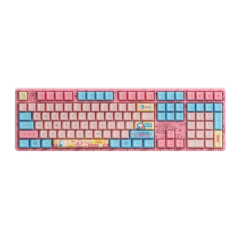 Akko Doraemon Macaron Keycap Set(136-key)