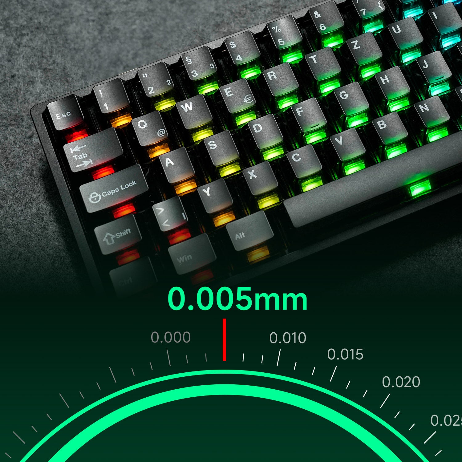 Monsgeek FUN68 ISO HE Keyboard RT0.005mm