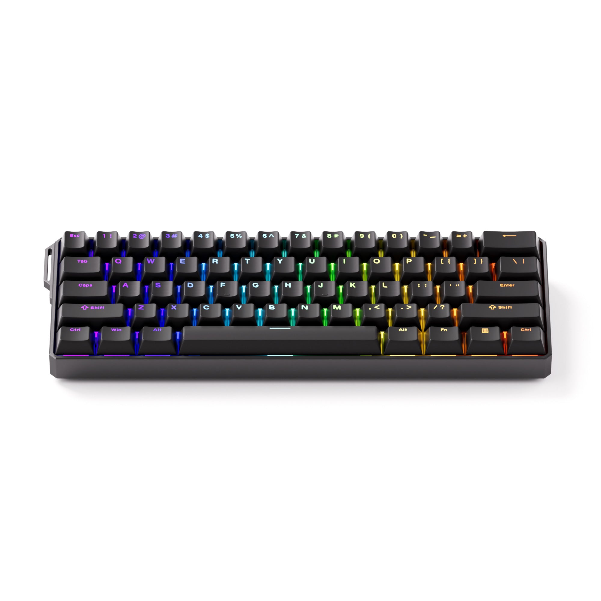 FUN60 Ultra Black TMR/HE Magentic Keyboard