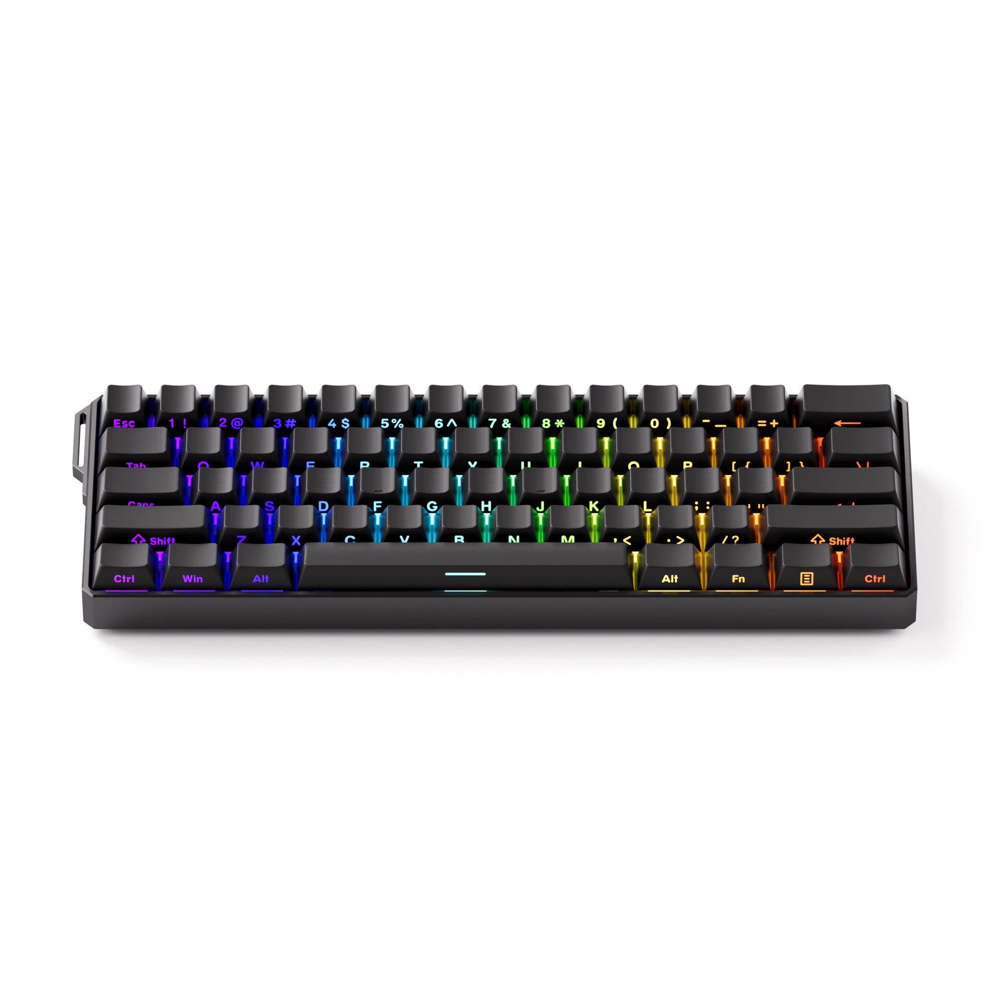 FUN60 Ultra Black TMR/HE Magentic Keyboard RGB