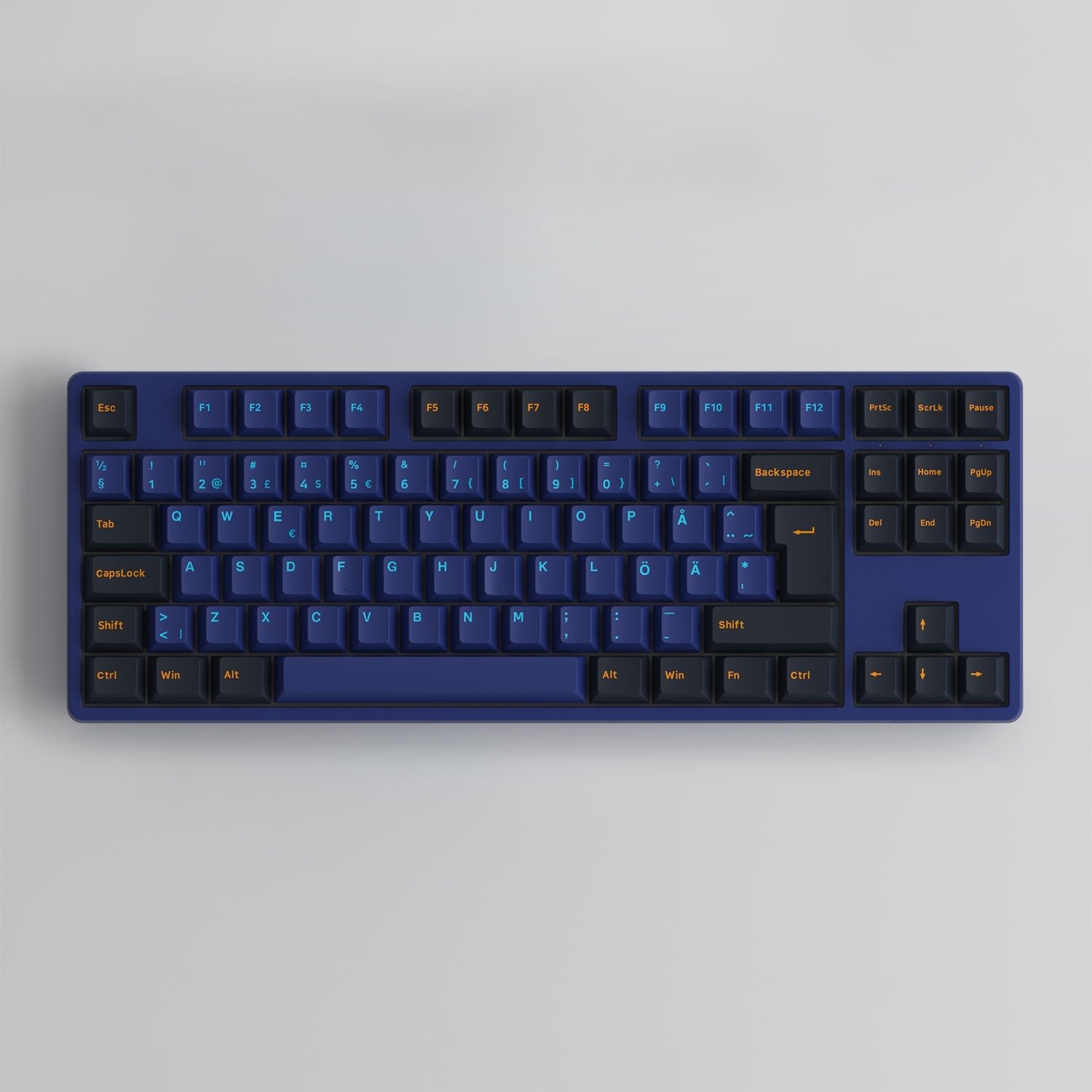 Horizon ISO Nordic Keycap Set on the Desk