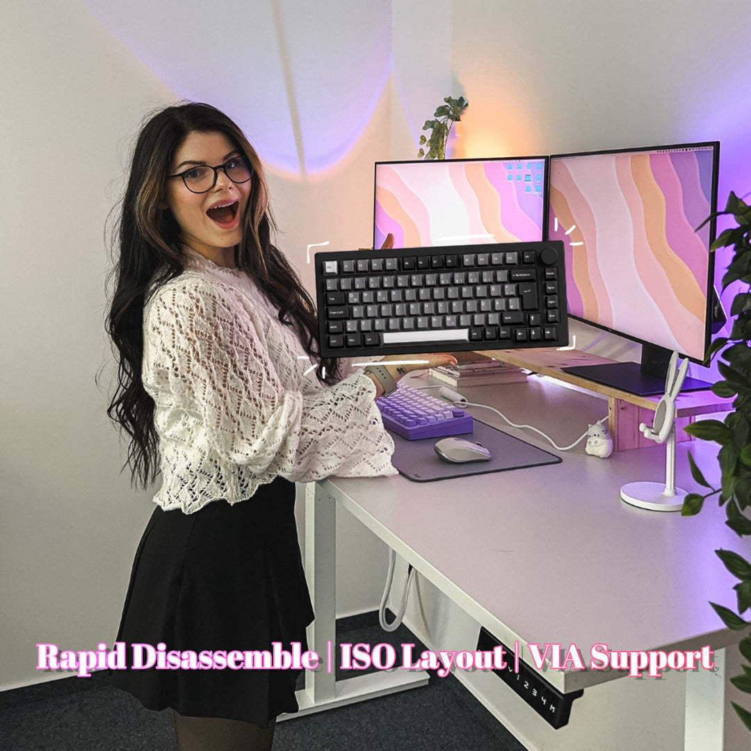MonsGeek M1 V5 VIA ISO Custom Mechanical Keyboard