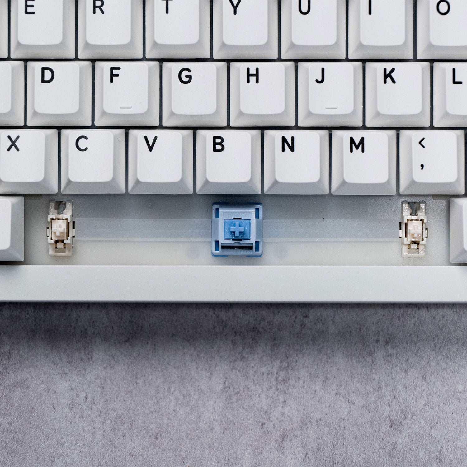 MonsGeek M1 V5- Black on White- Black & Silver