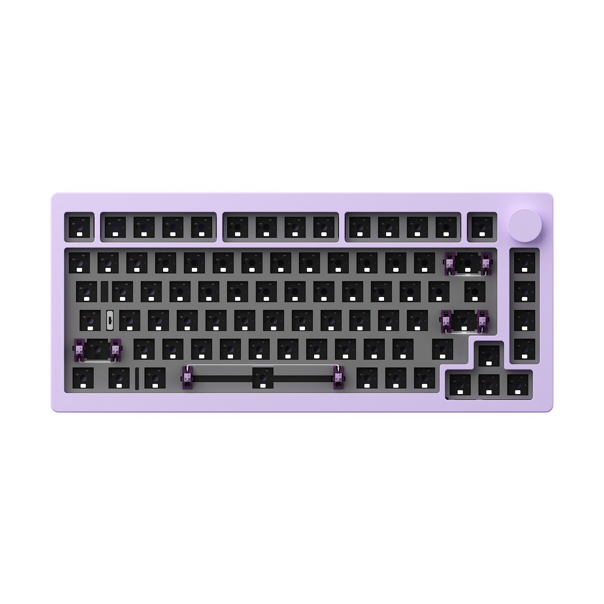 MonsGeek M1W V3 Purple VIA Keyboard Kit