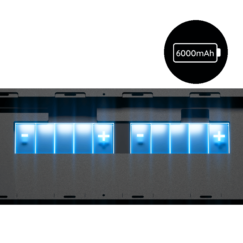 m5w keyboard diy kit built-in 6000mAh battery