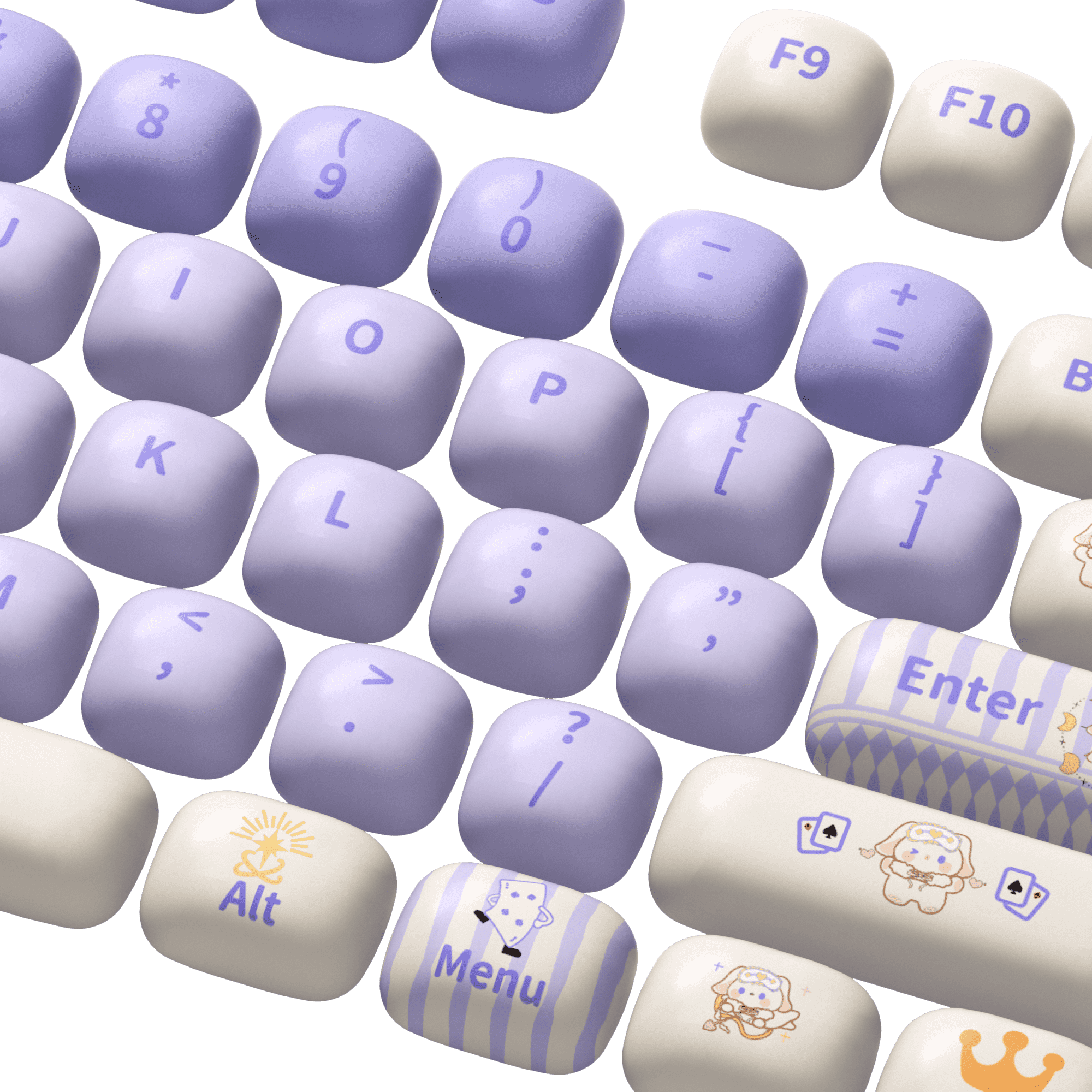 Akko Magic Lop Bunny Keycap Set (146-key)