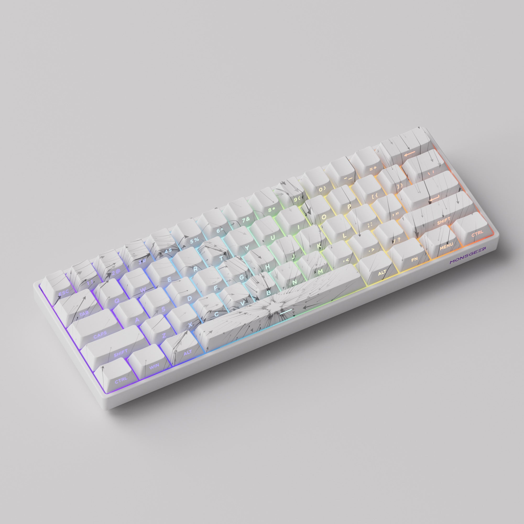FUN60 TMR/HE Magnetic Keyboard
