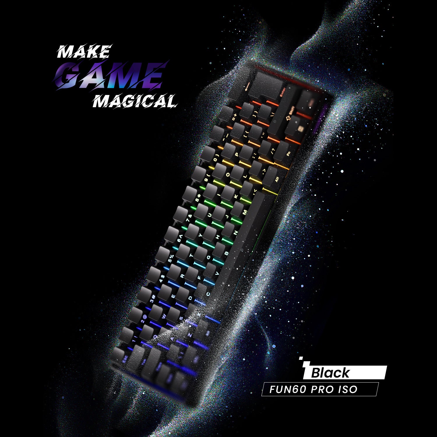 MonsGeek FUN60 PRO ISO HE Magnetic Keyboard Display
