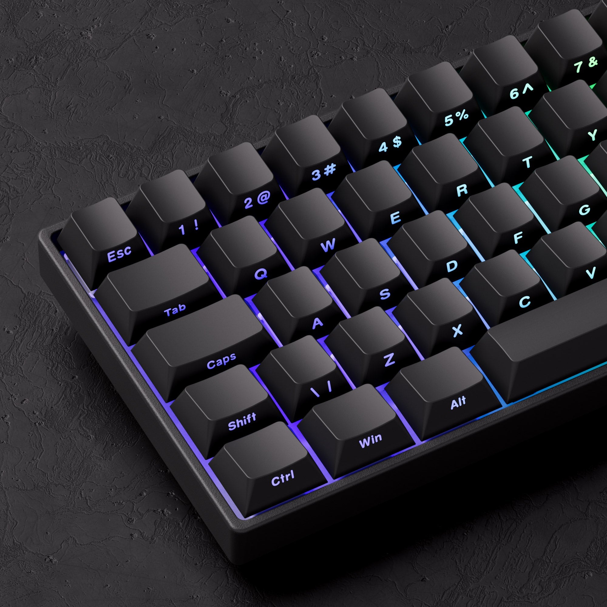 Monsgeek FUN60 Pro ISO HE Magnetic Keyboard Left Details