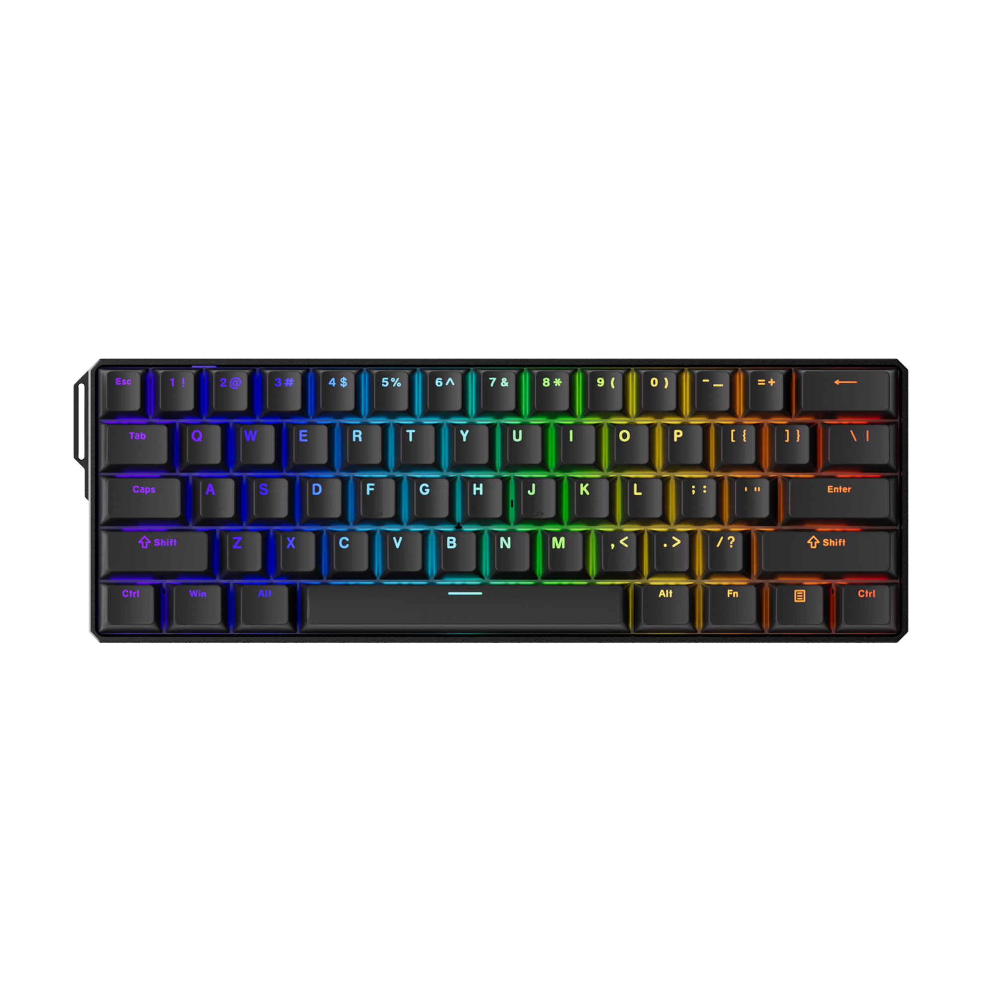 FUN60 TMR/HE Magnetic Keyboard