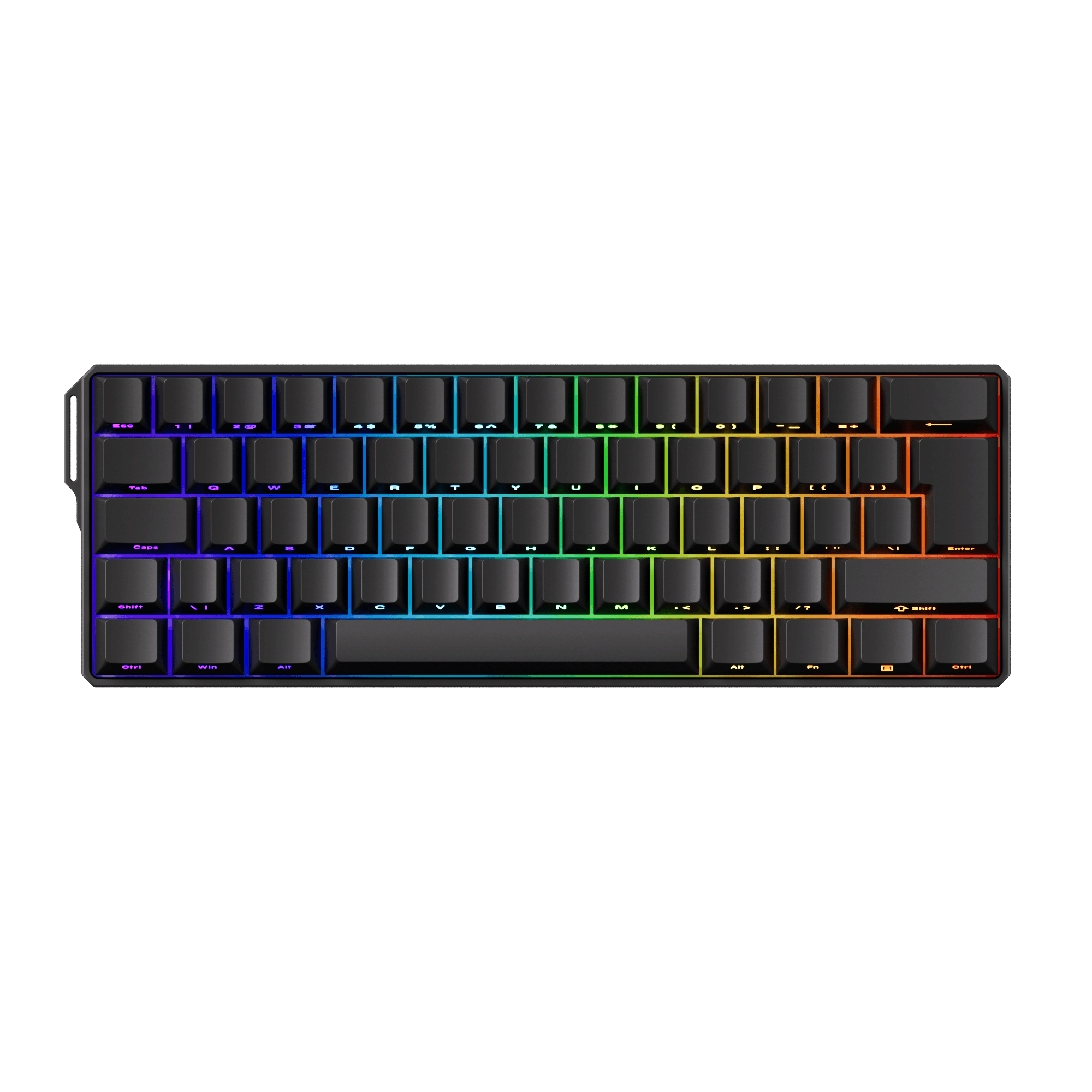 FUN60 Ultra ISO HE Magnetic Keyboard ISO Layout