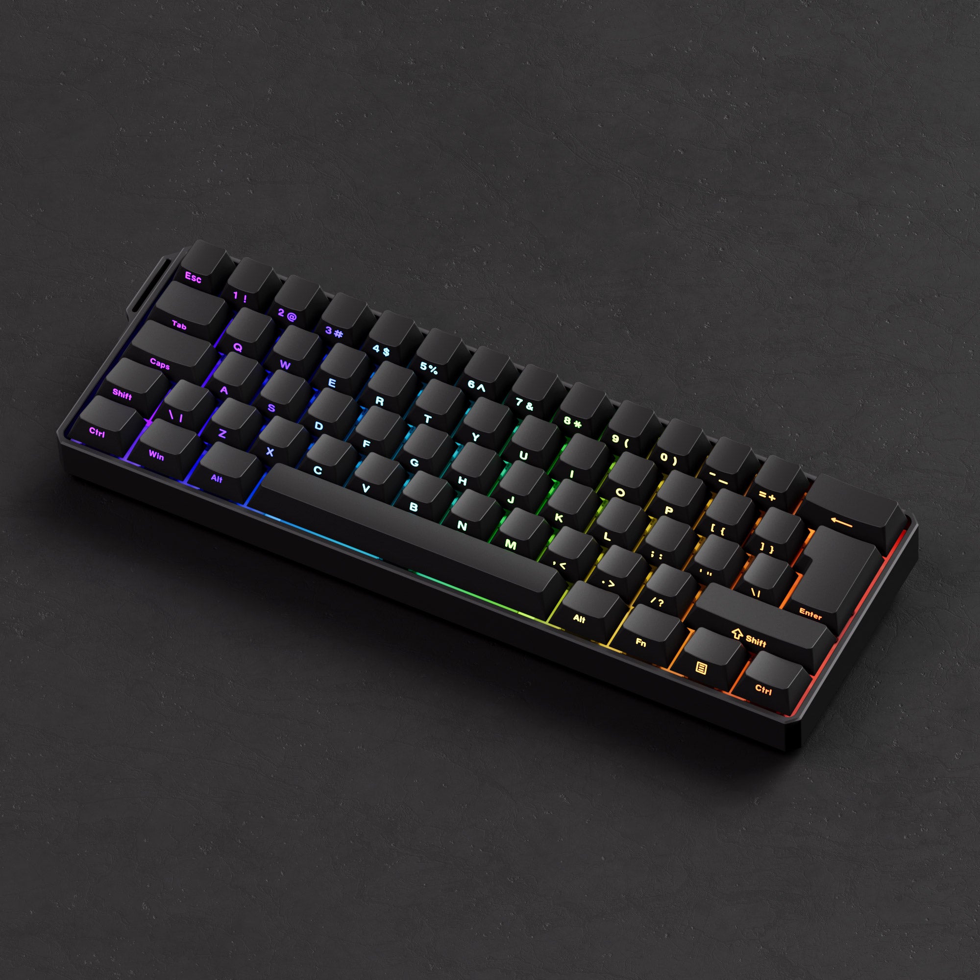 FUN60 Ultra ISO HE Magnetic Keyboard Right Side