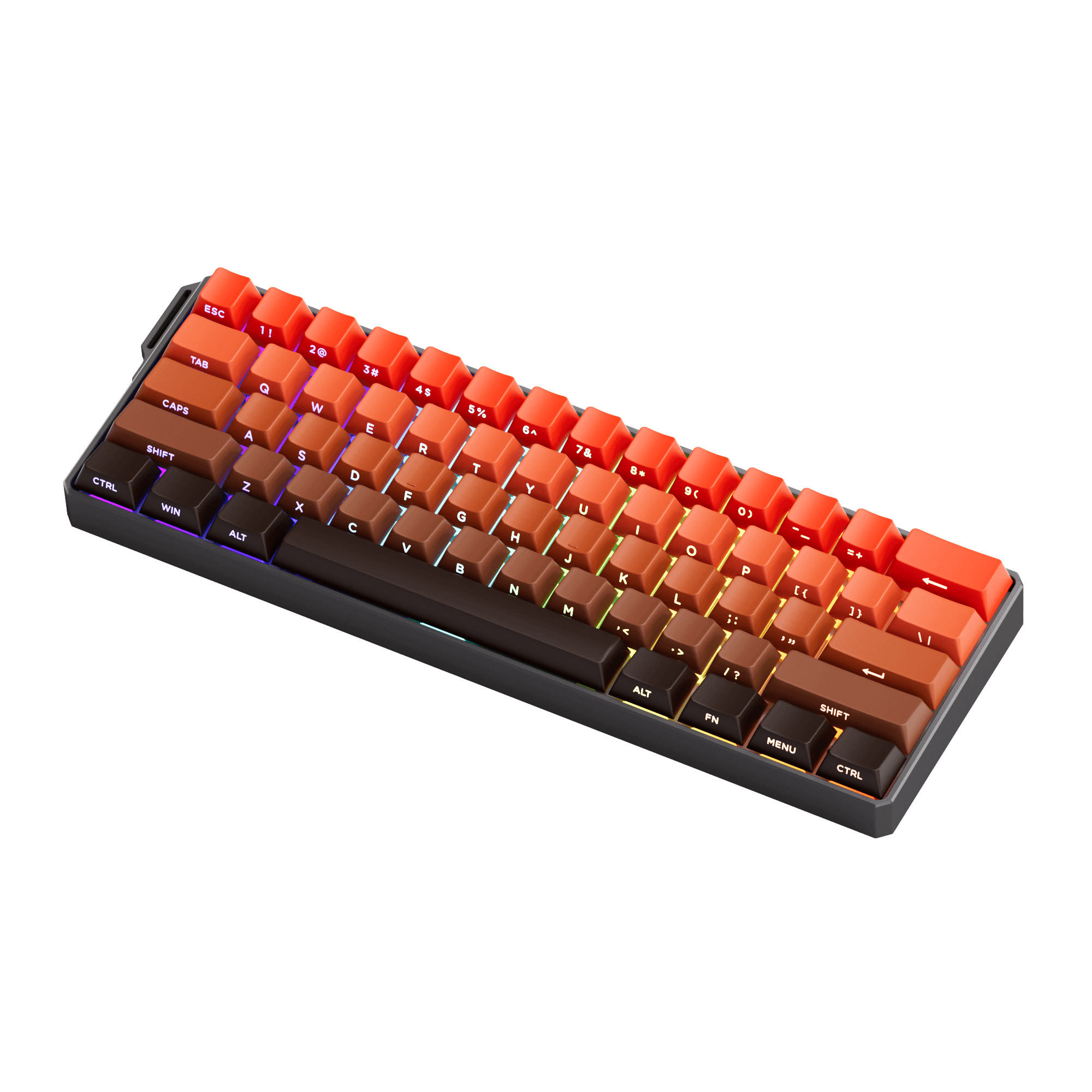 FUN60 TMR/HE Magnetic Keyboard