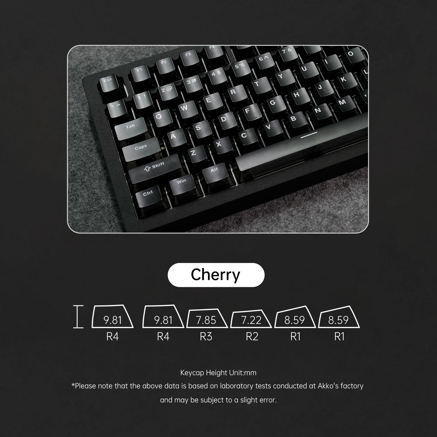 MonsGeek M1 V5 TMR HE Magnetic Keyboard Cherry Profile Keycaps