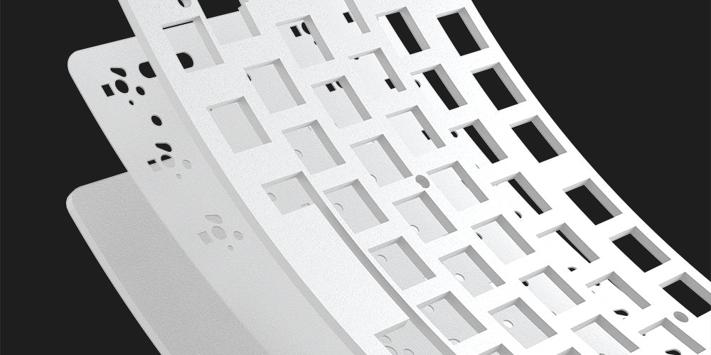 Black MonsGeek M1 V5 SP Mechanical Keyboard Poron Plate Foam