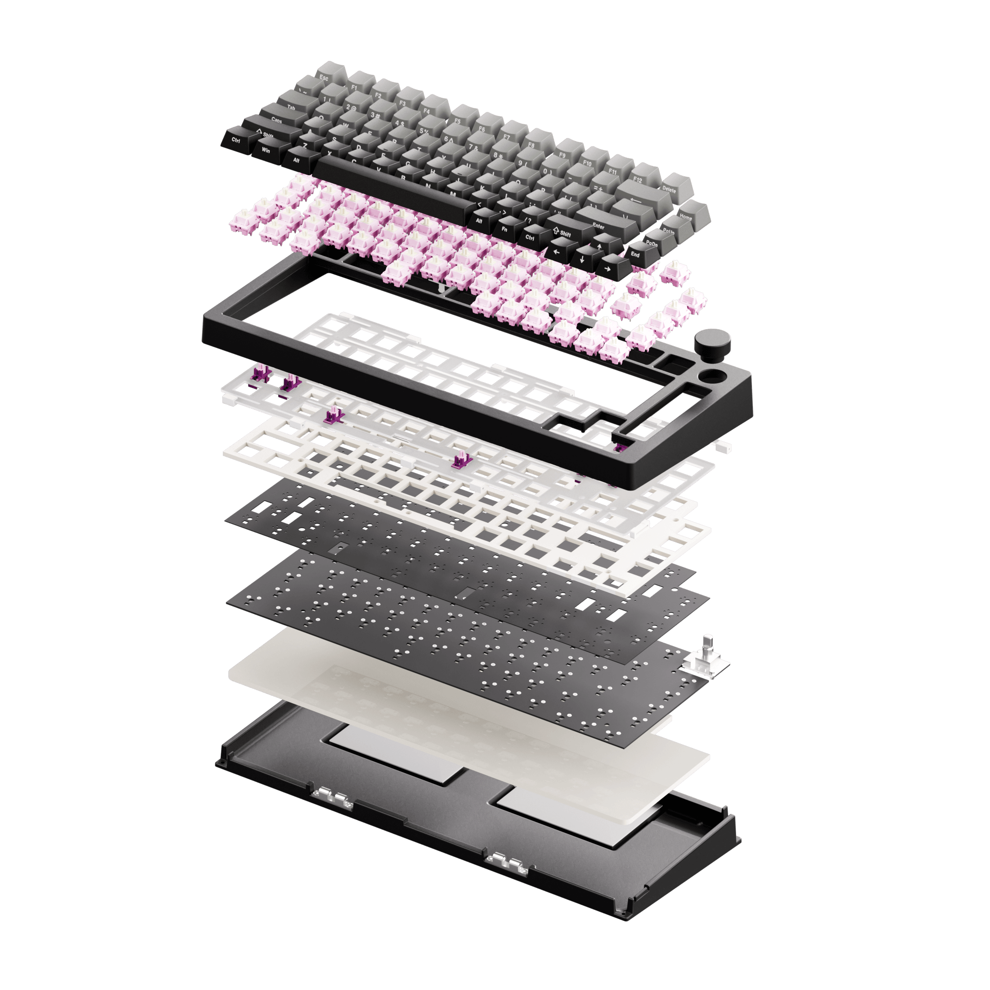 MonsGeek M1 V5 TMR Magnetic Keyboard Structure