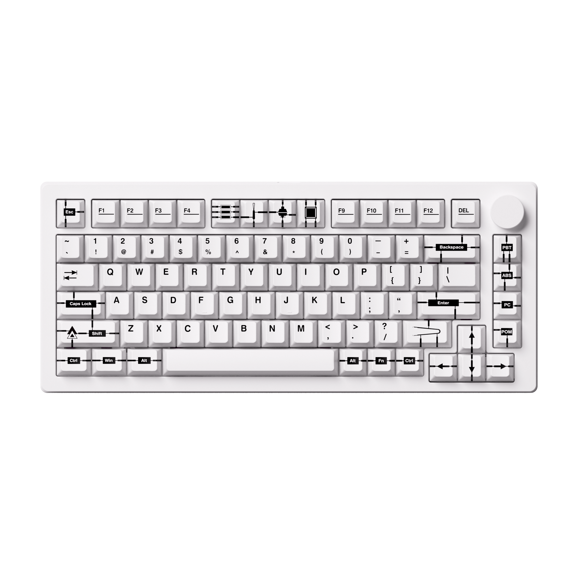 MonsGeek M1 V5 VIA ISO Custom Mechanical Keyboard