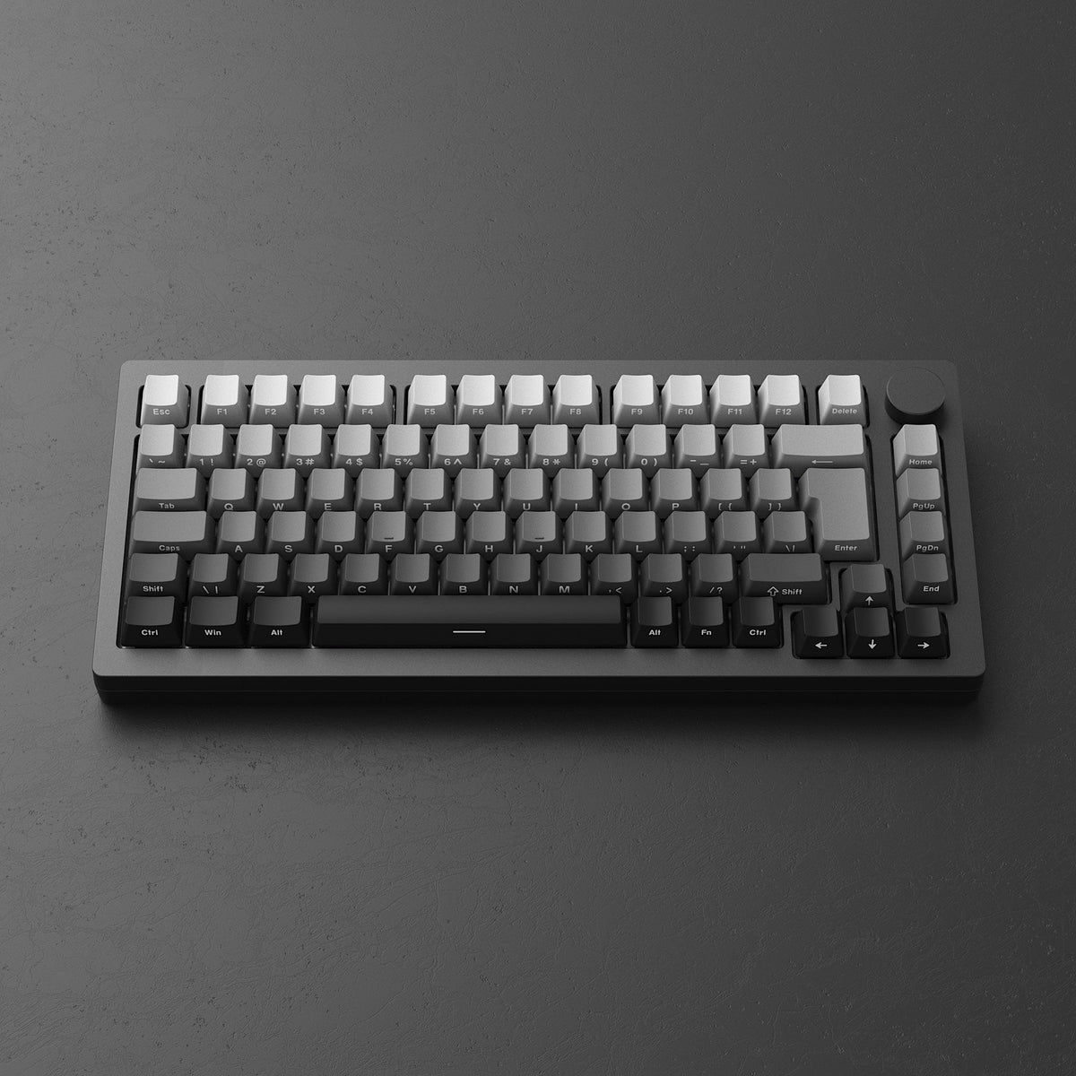 black monsgeek m1w wireless hall effect keyboard