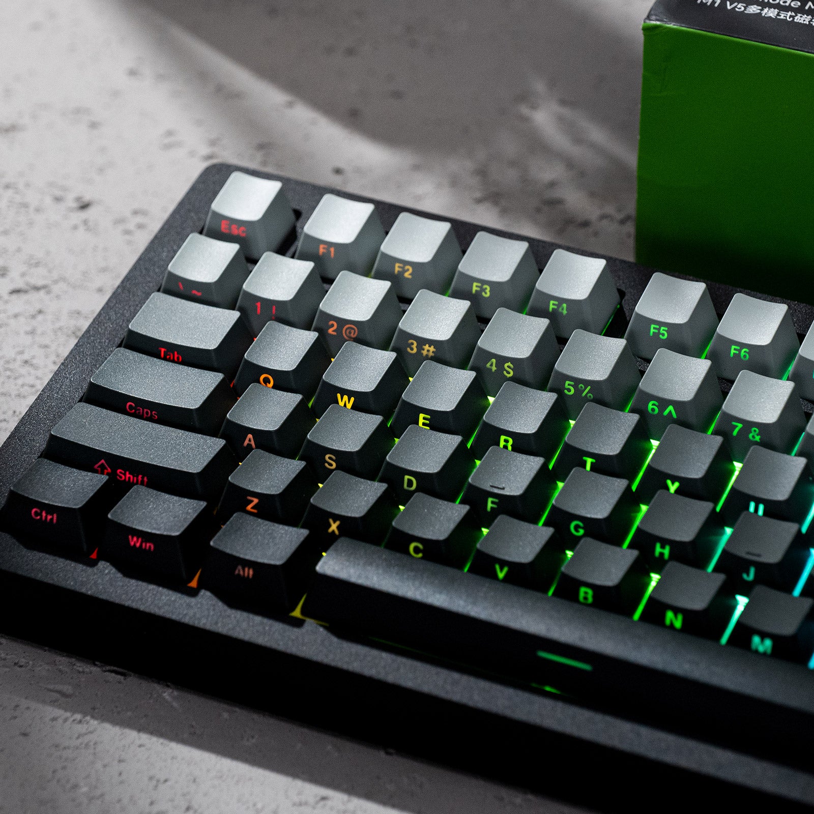 MonsGeek M1 V5 TMR Magnetic Keyboard Left Details