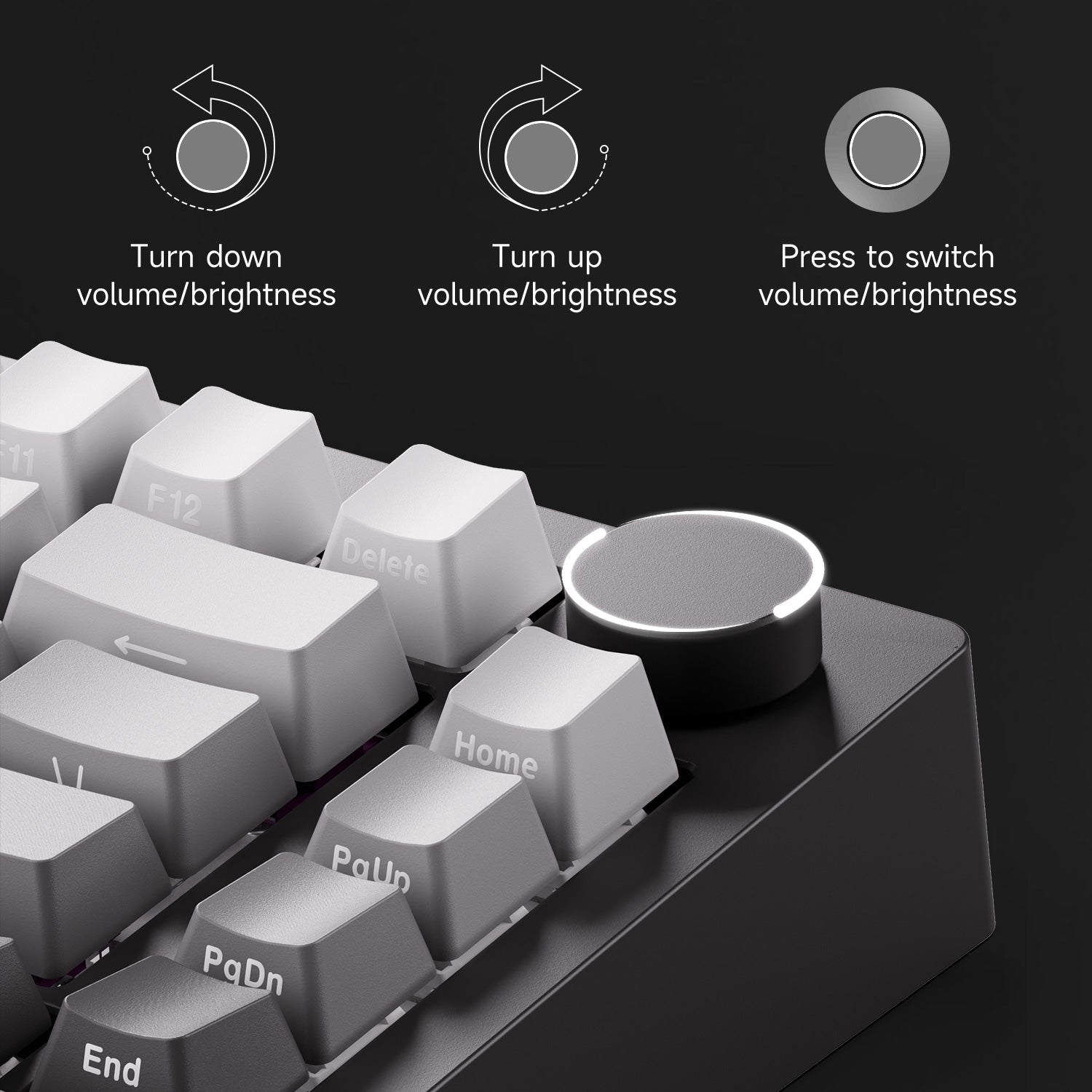 MonsGeek M1 V5 TMR Magnetic Keyboard Custom Knob