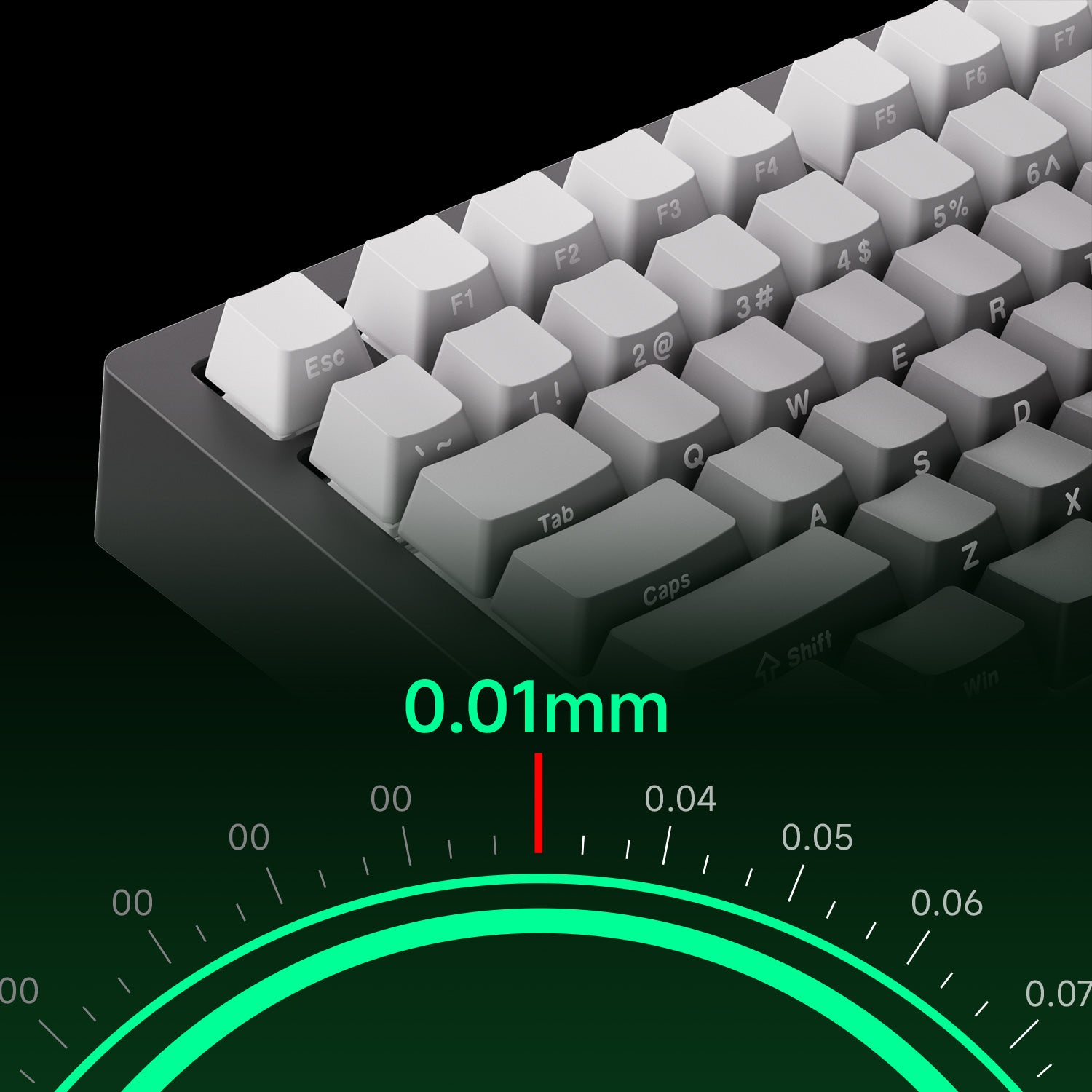 MonsGeek M1 V5 TMR Magnetic Keyboard Full Range RT0.01mm