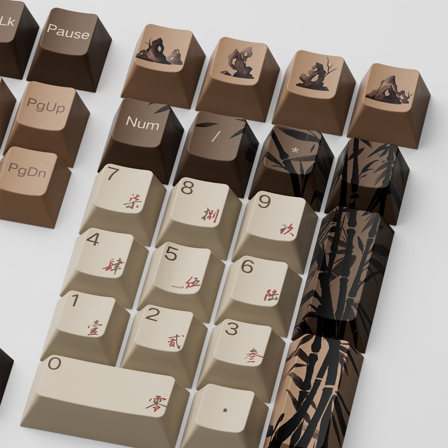 Akko Mountain Seclusion Keycap Set (140-key)