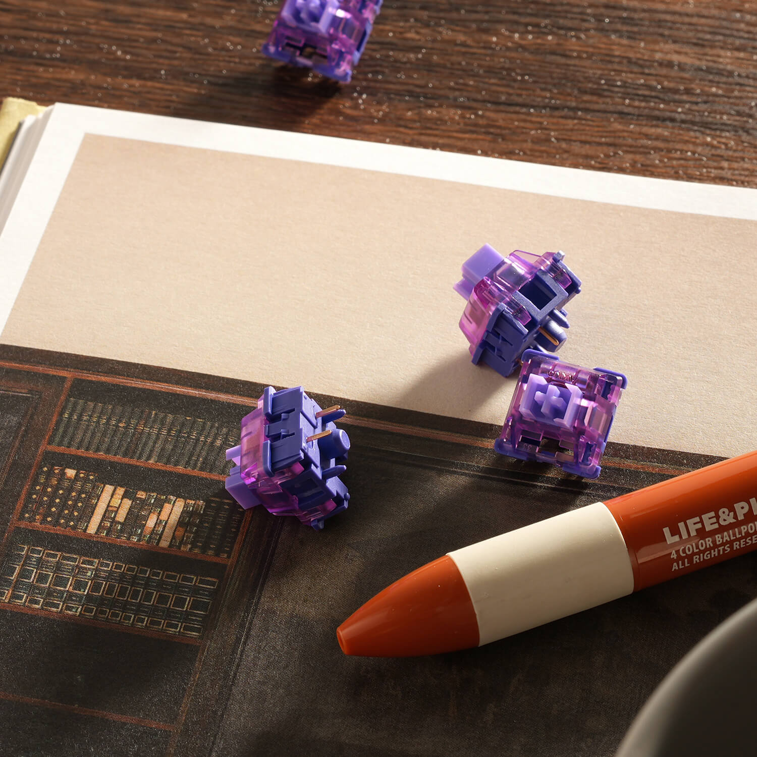 Akko V3 Lavender Purple Pro Switch (Tactile, 45pcs)