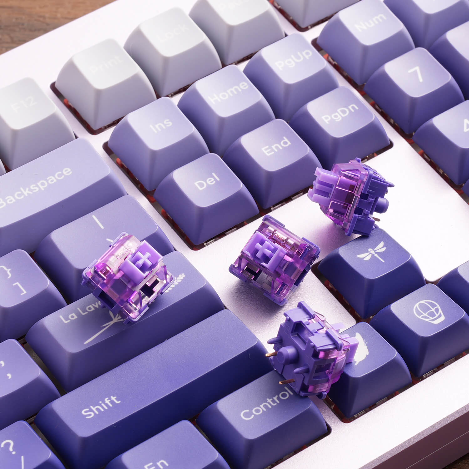 Akko V3 Lavender Purple Pro Switch (Tactile, 45pcs)