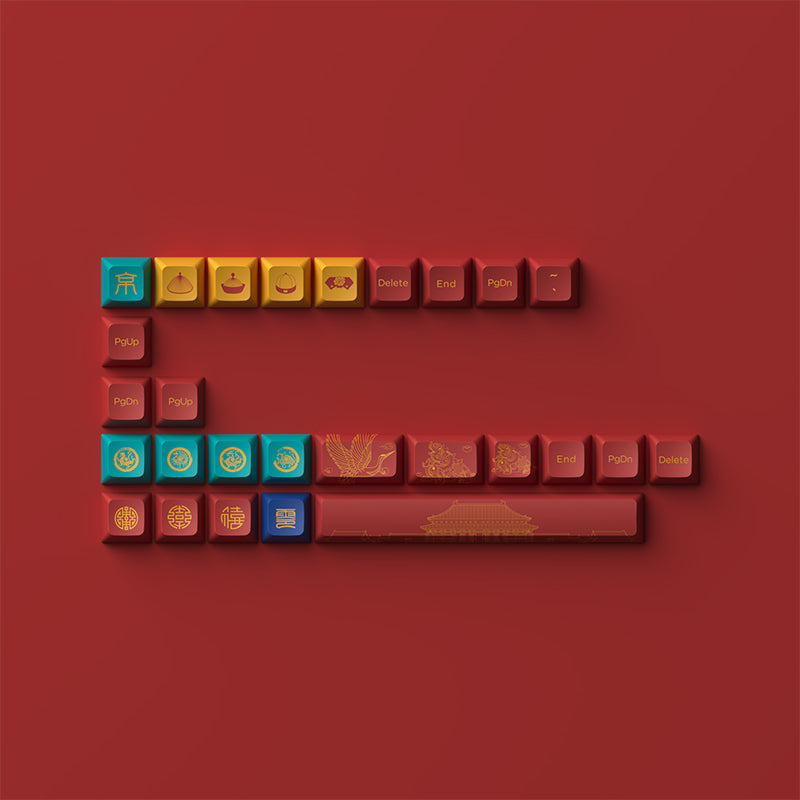 Akko World Tour-Beijing Keycap Set (135-key)