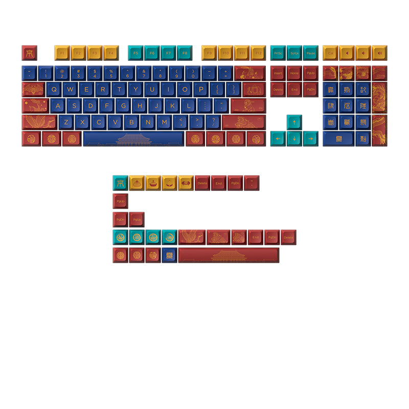Akko World Tour-Beijing Keycap Set (135-key)