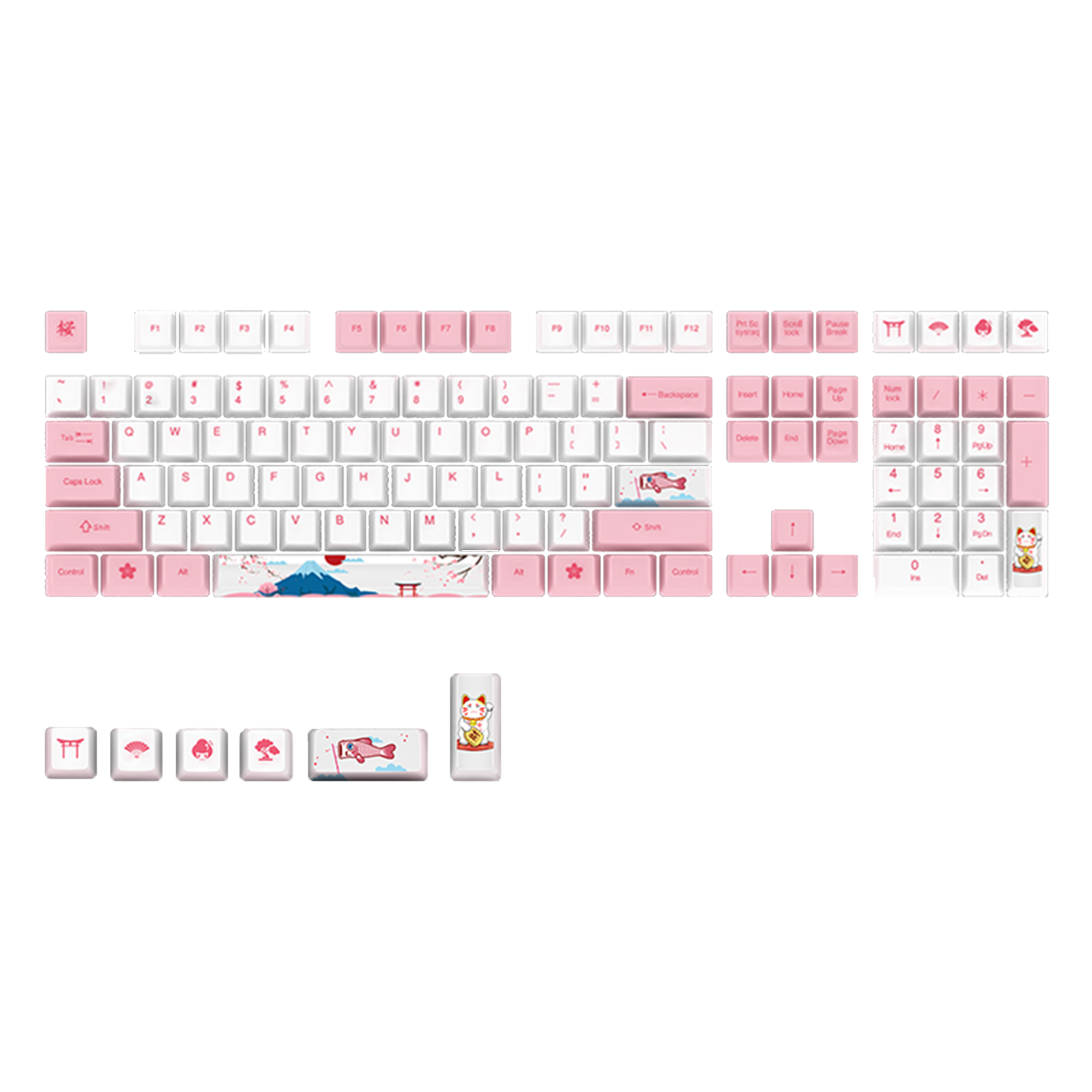 Akko World Tour Tokyo R1 Keycap Set (114-key)