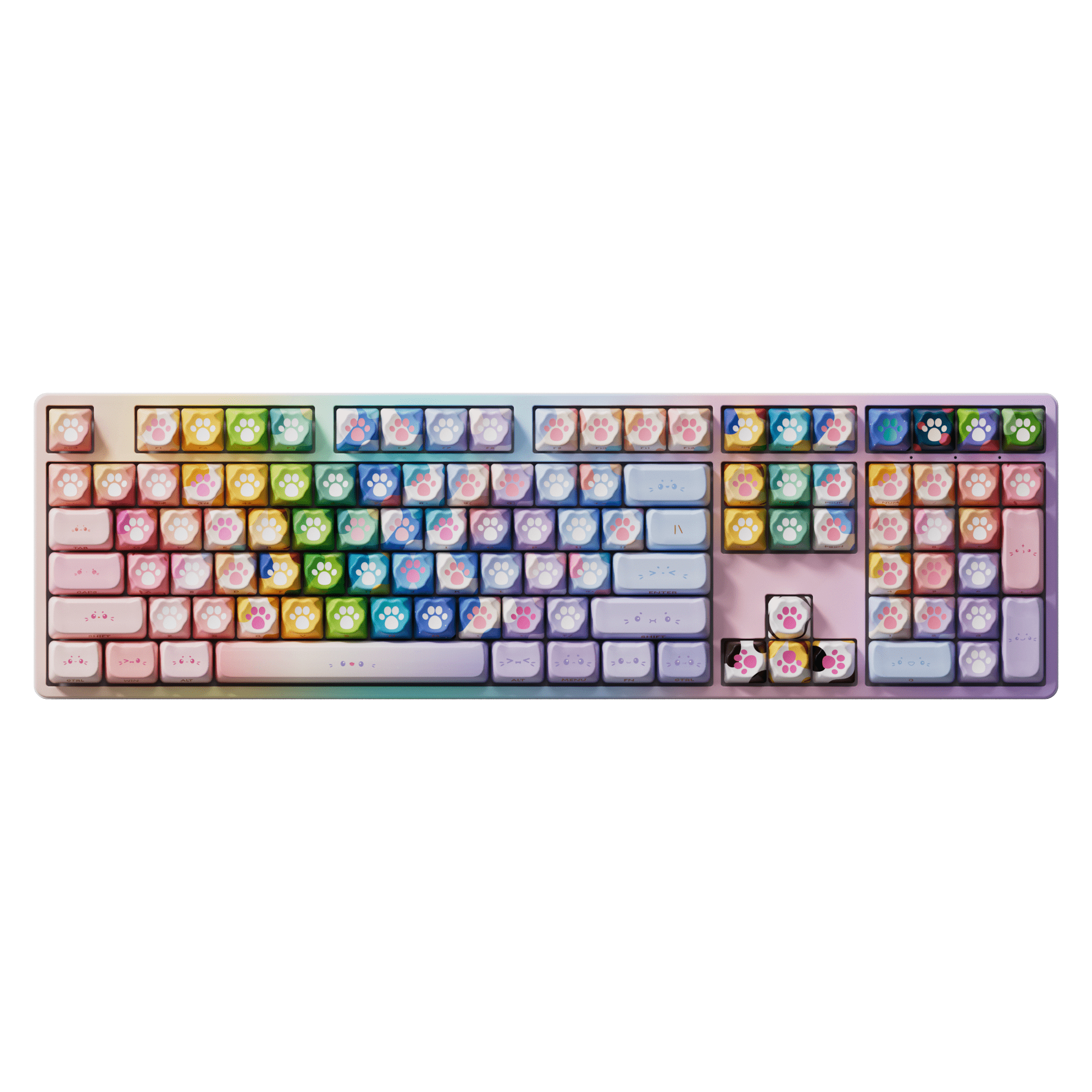 Akko Kitty Paws Keycap Set (142-key)