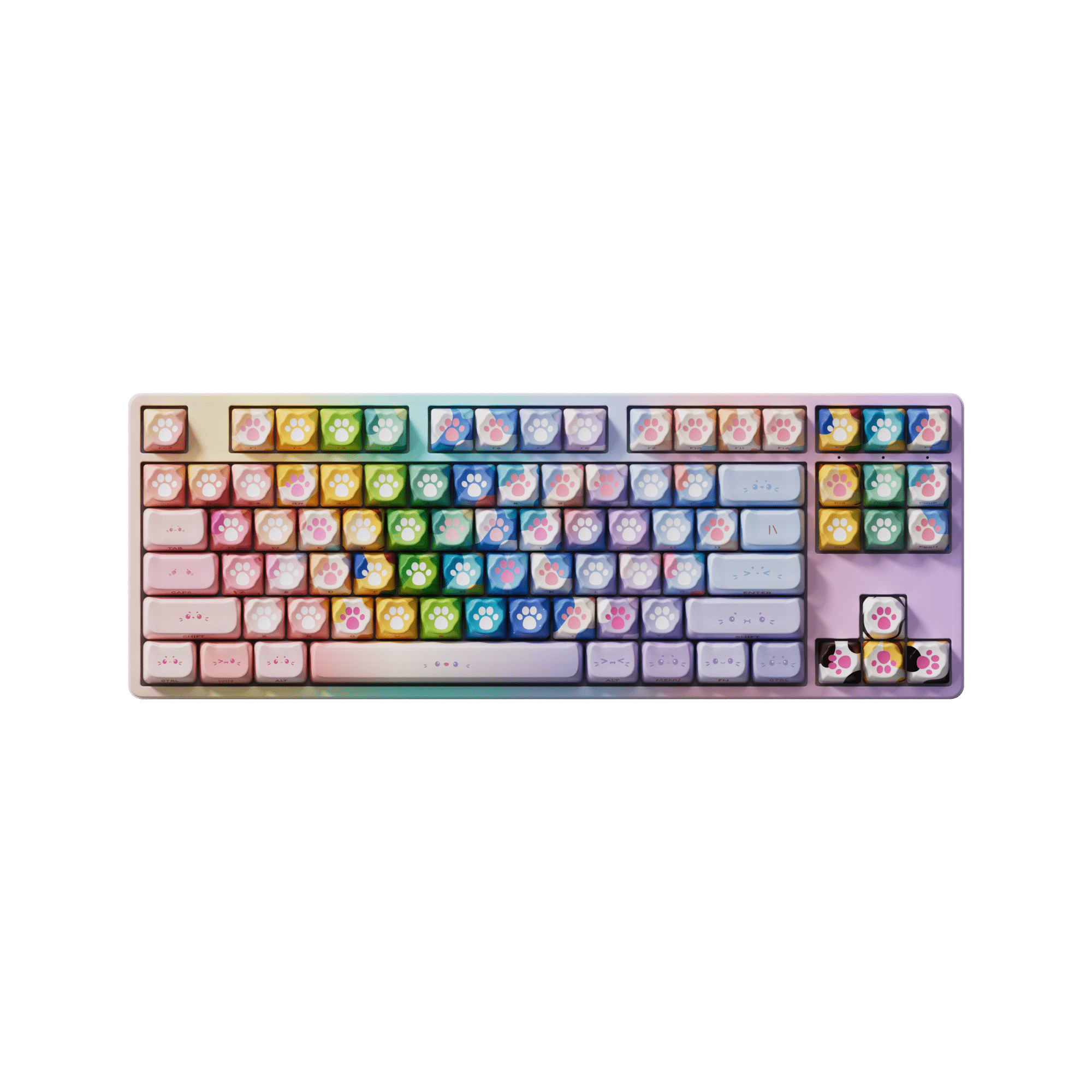 Akko Kitty Paws Keycap Set (142-key)