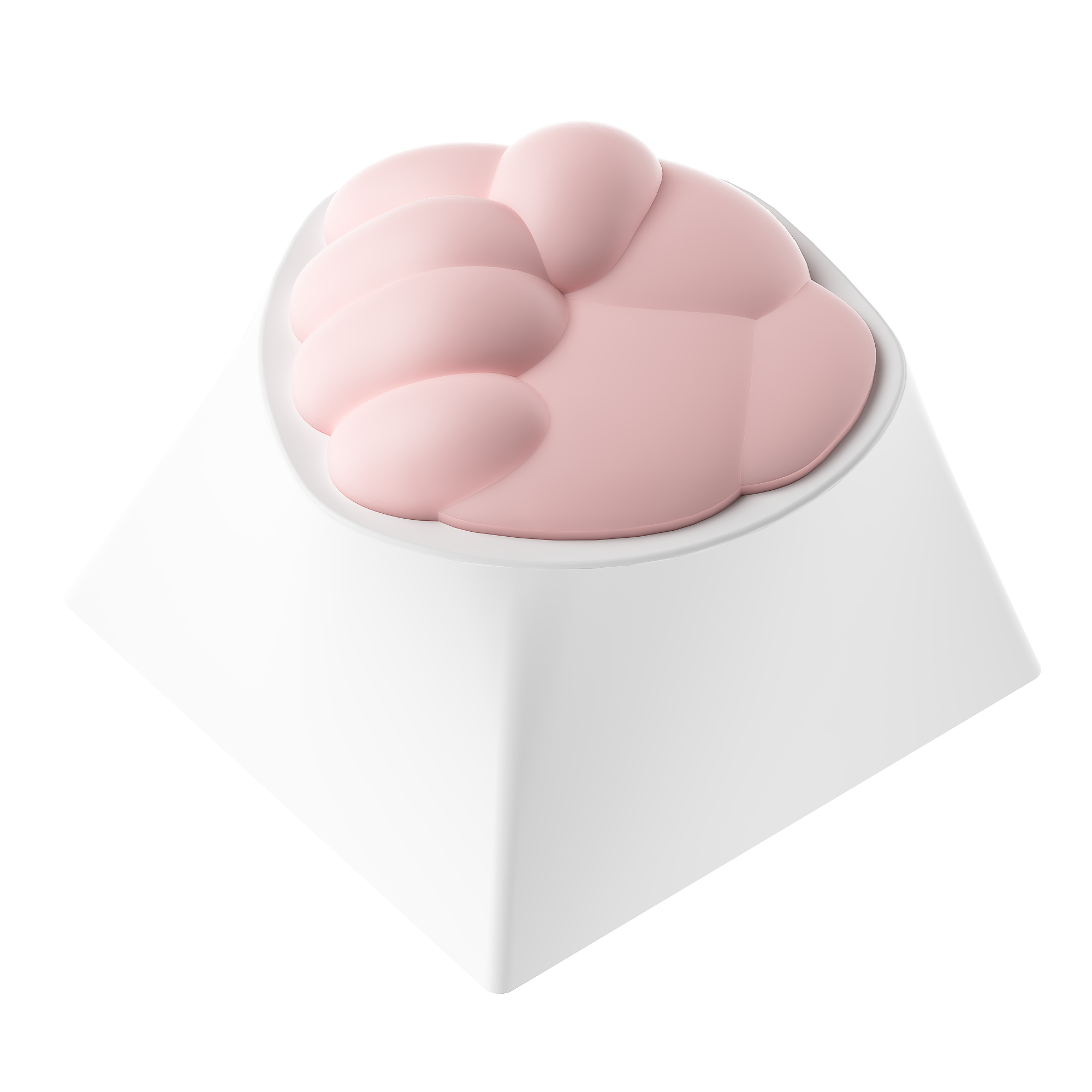 Rock, Paper, Scissors and Praise Artisan Keycaps
