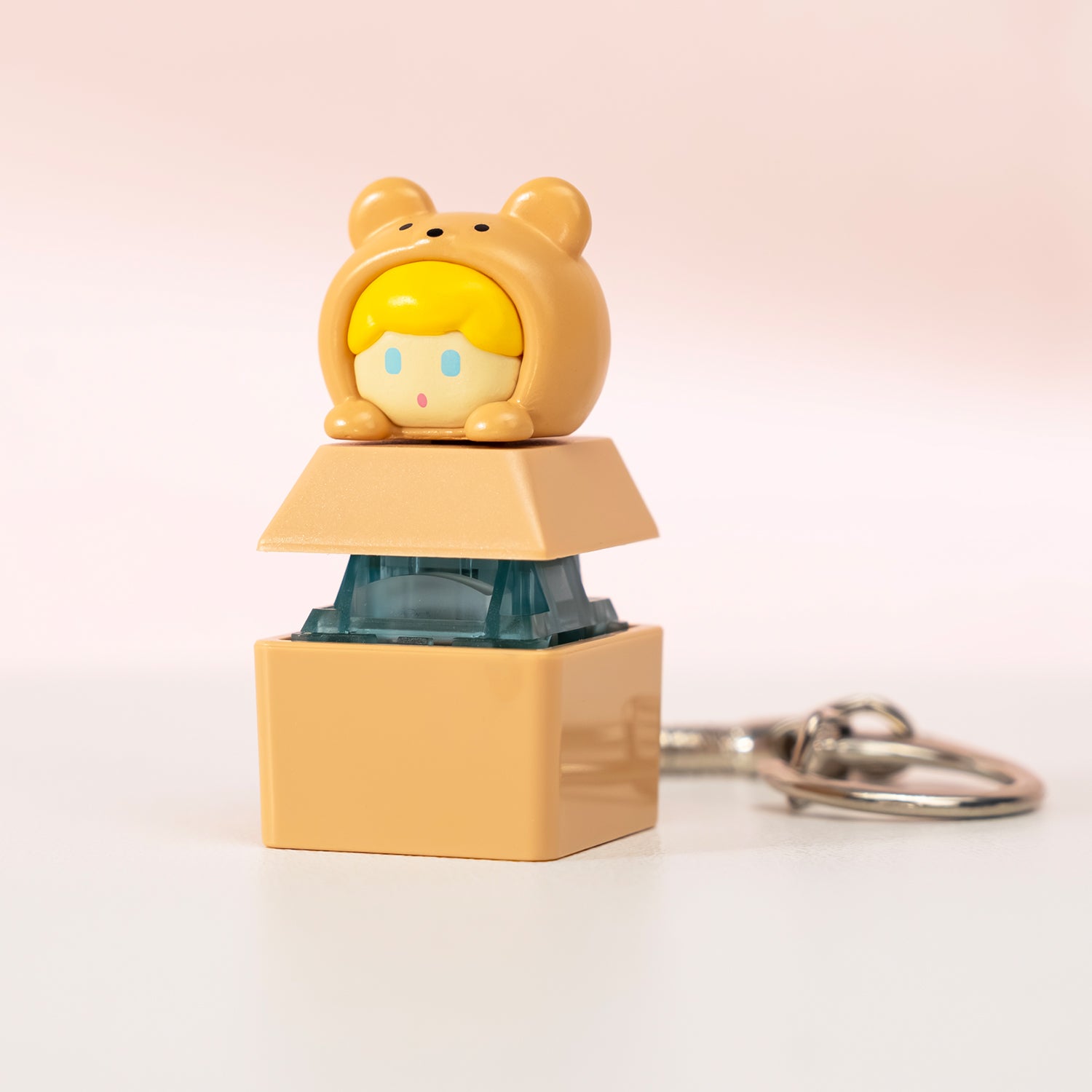 Animal Artisan Keycap × Switch Tester Clumsy Bear Details