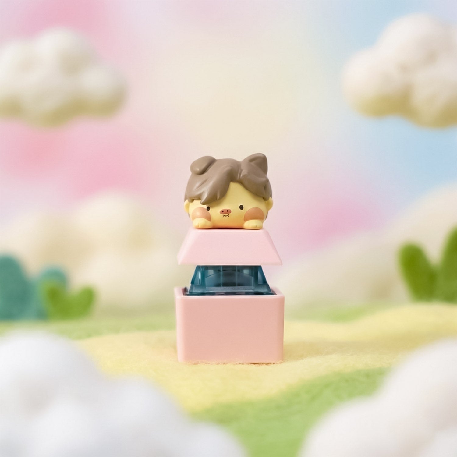 Animal Artisan Keycap × Switch Tester Fragrant Pig