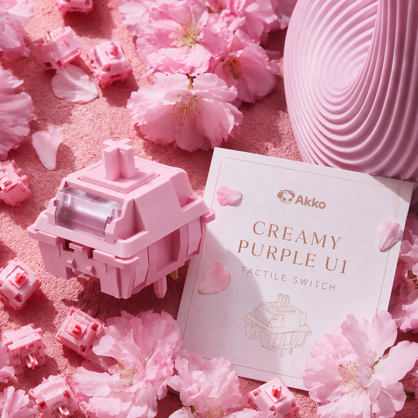 Creamy Purple U1 Switch (Tactile, 45pcs)