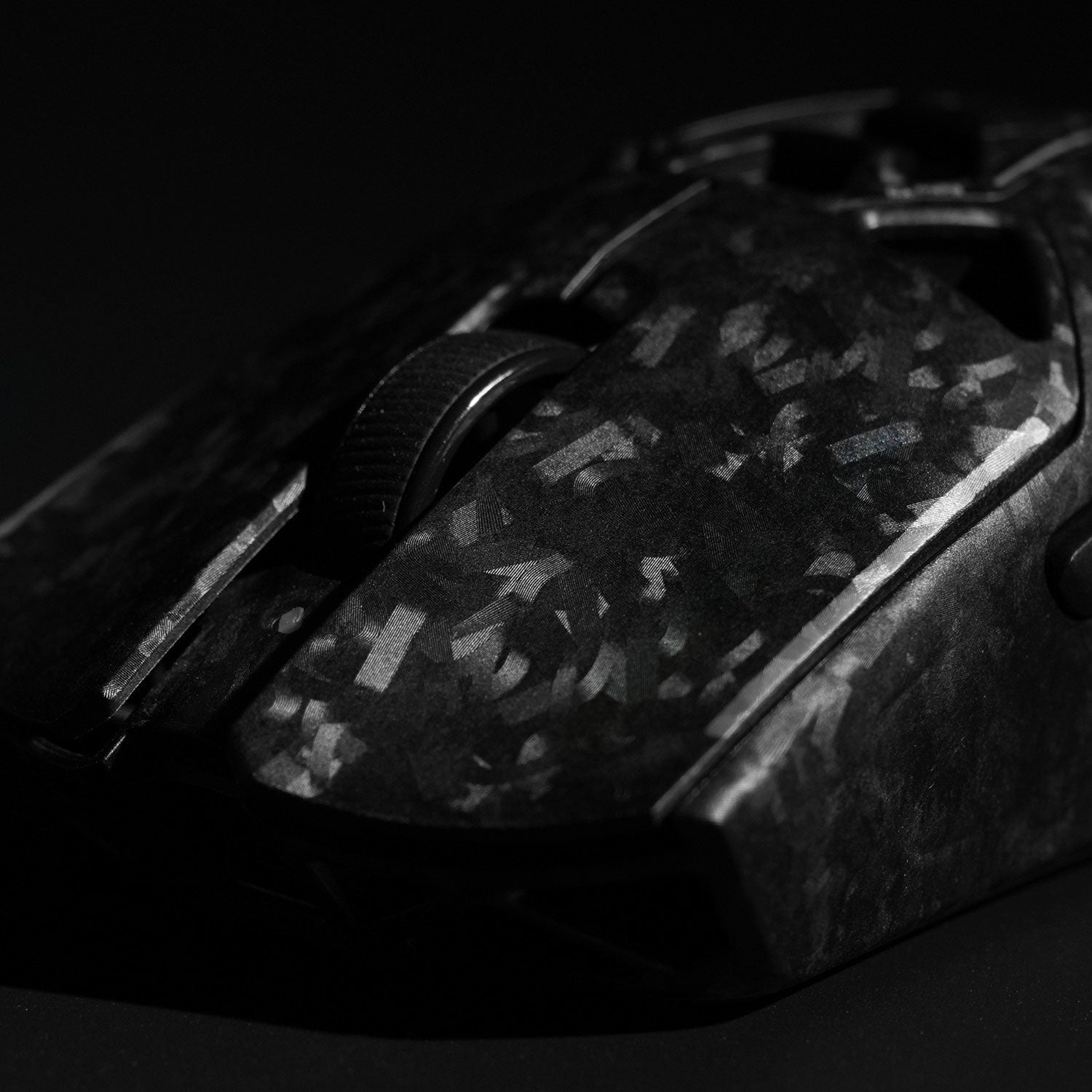 Akko Echo Carbon Fiber Gaming Mouse Black Details
