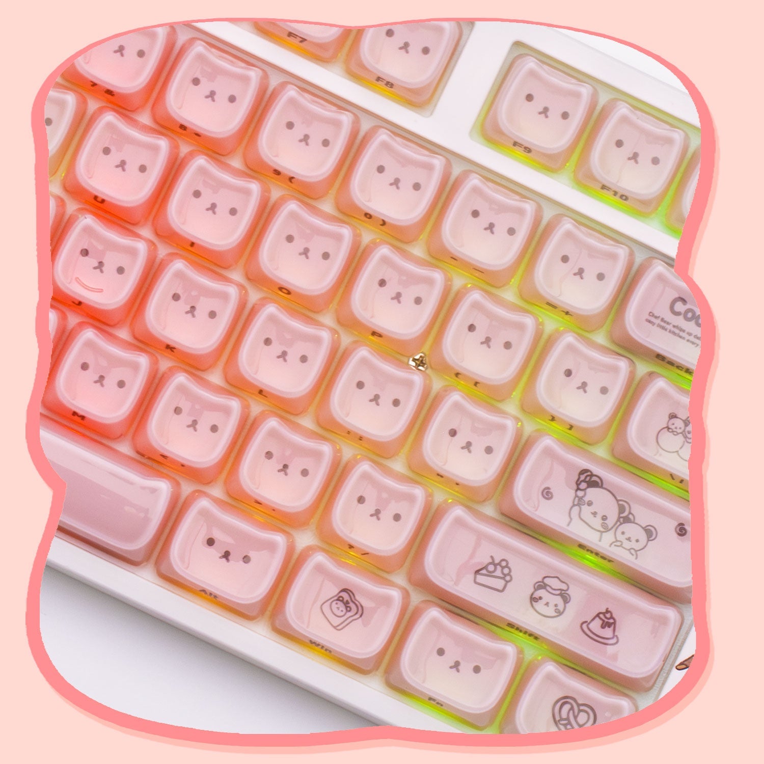Greedy Bear Keycap Set (119-Key)