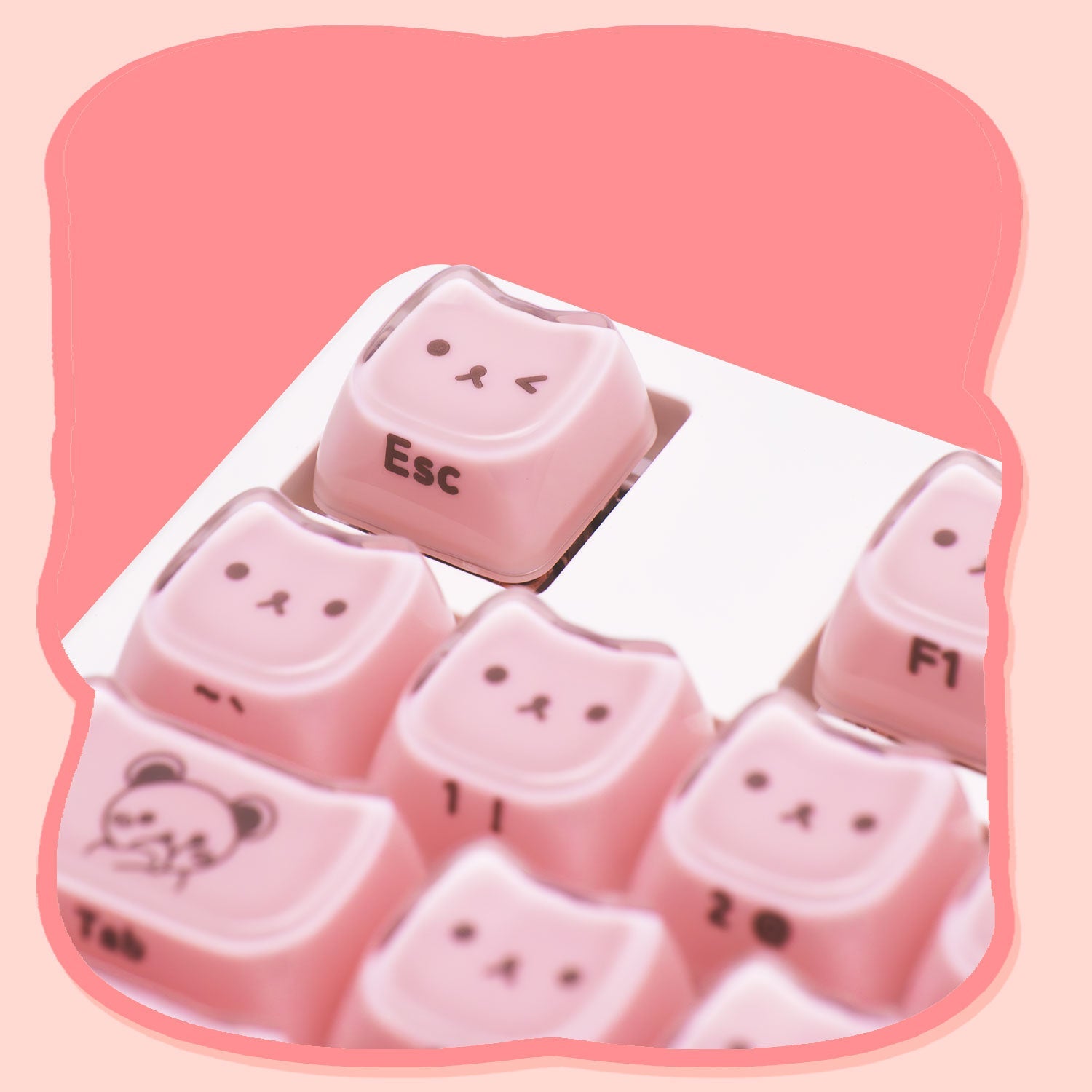 Greedy Bear Keycap Set (119-Key)