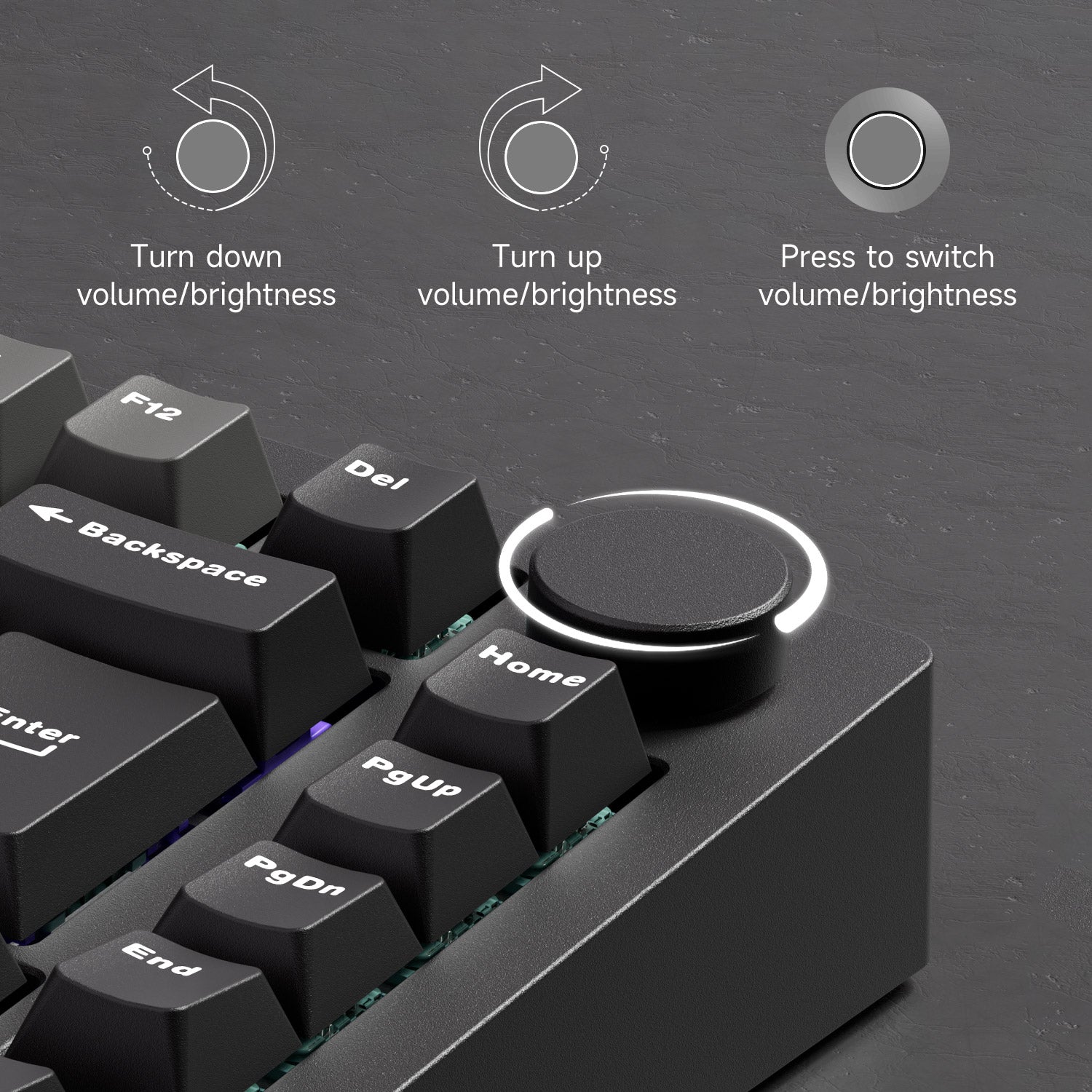 MonsGeek M1 V5 TMR ISO Magnetic Keyboard Knob