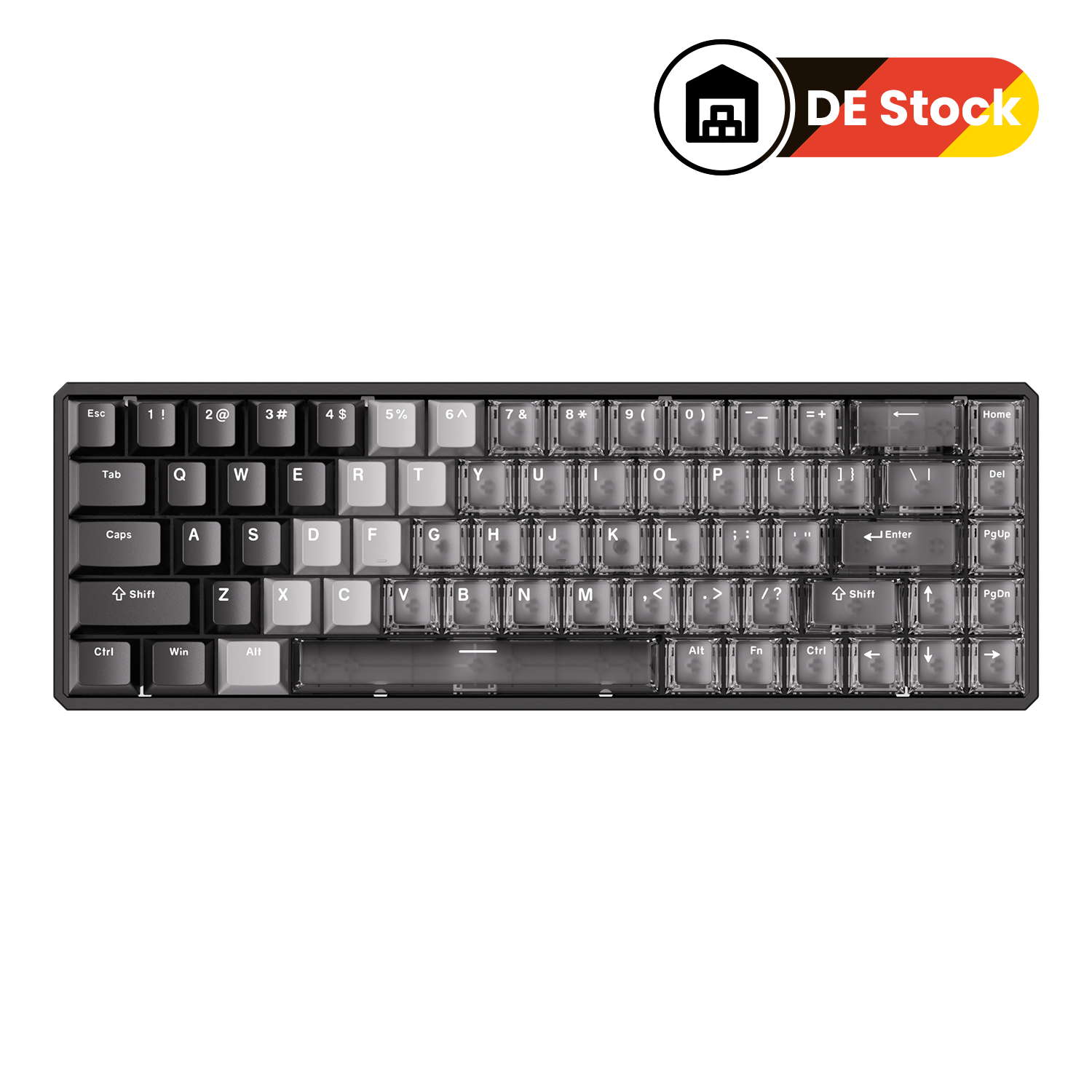 MOD68 HE - Gradient Hybrid Black Transparent (DE Stock)