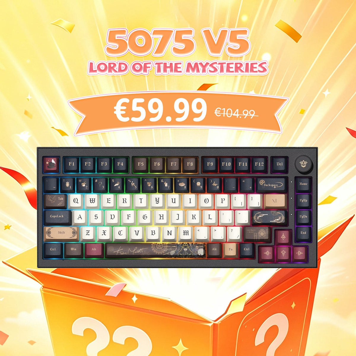Akko's Mystery Box - 75% & 80% Collab IP Keyboard