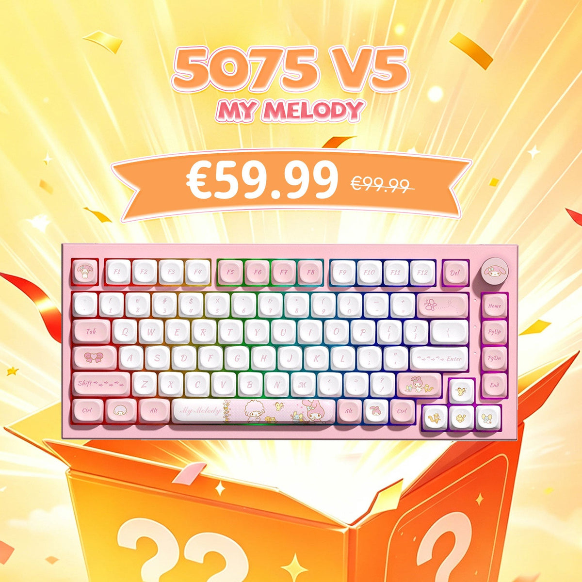 Akko's Mystery Box - 75% & 80% Collab IP Keyboard