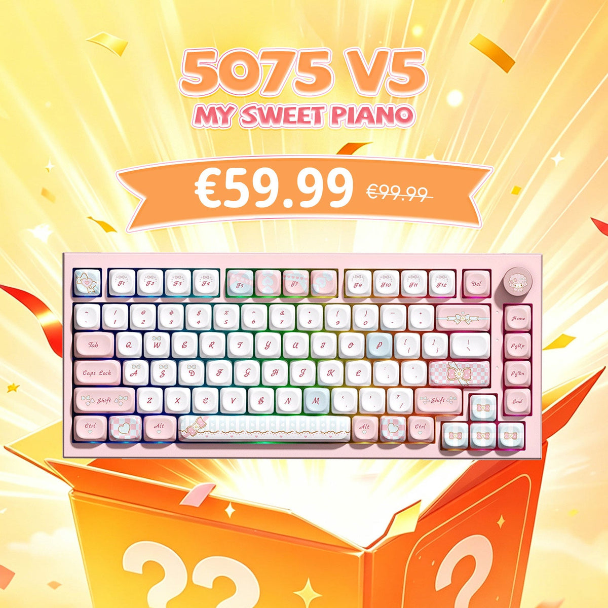 Akko's Mystery Box - 75% & 80% Collab IP Keyboard
