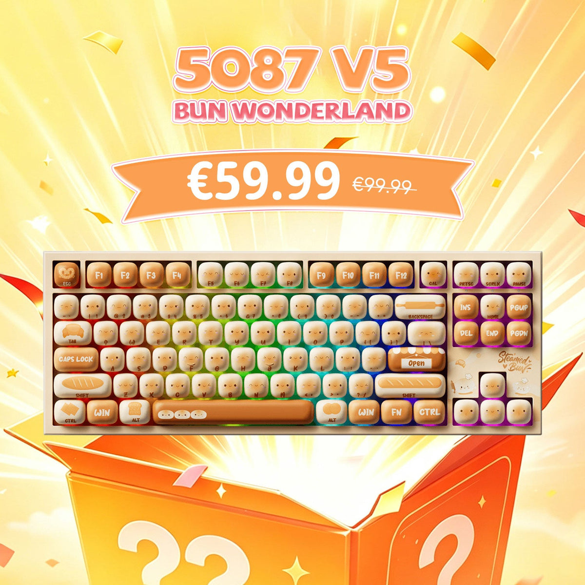 Akko's Mystery Box - 75% & 80% Collab IP Keyboard