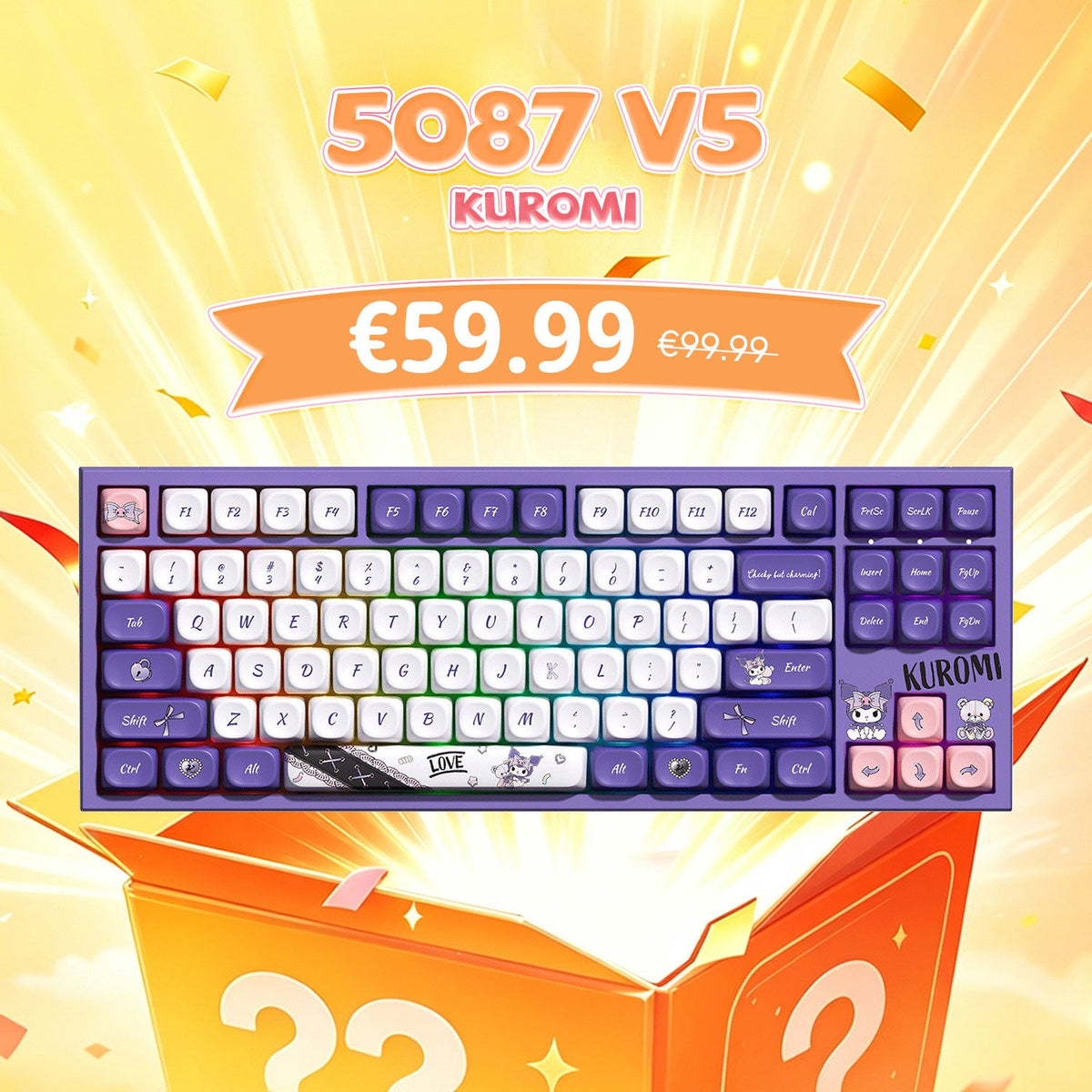 Akko's Mystery Box - 75% & 80% Collab IP Keyboard