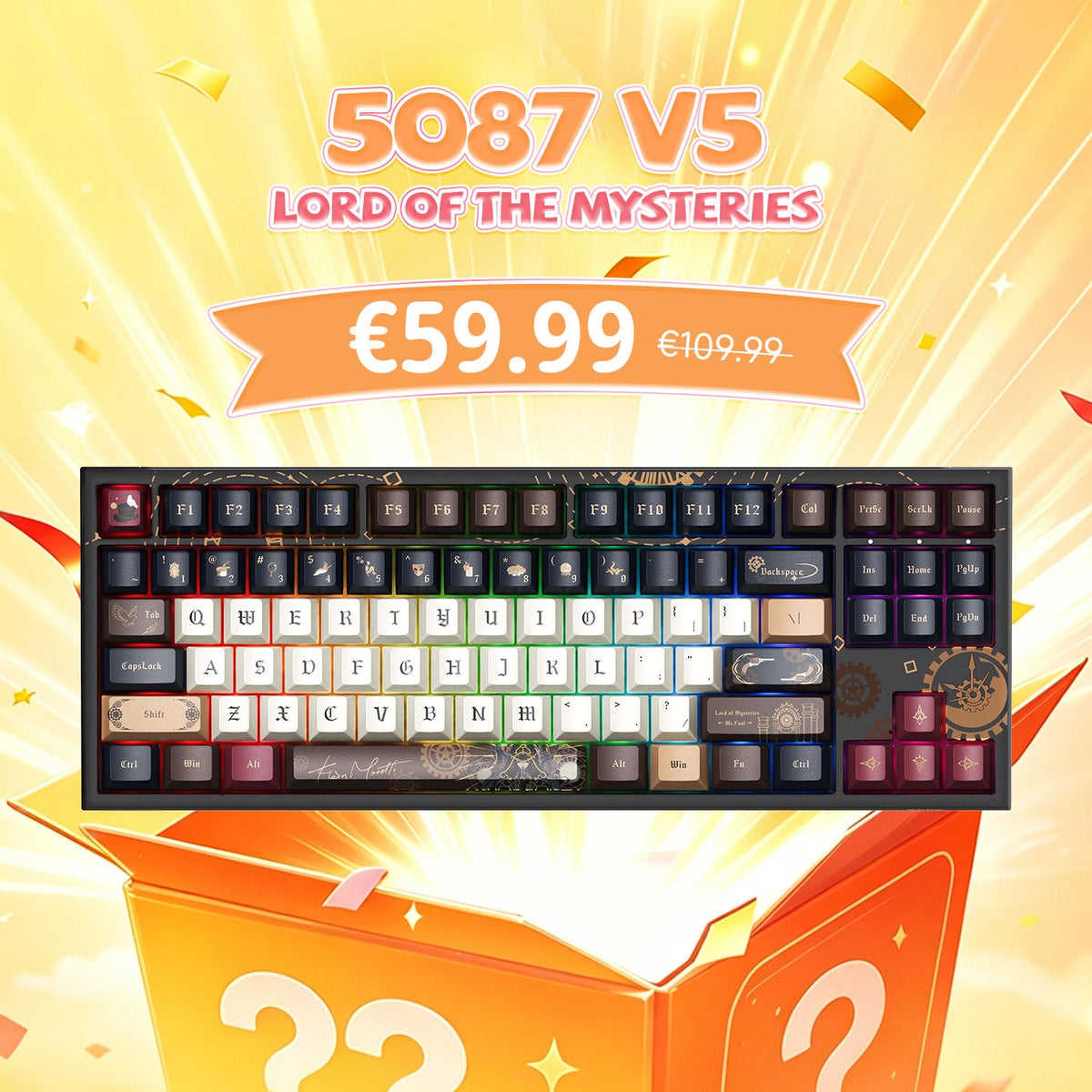 Akko's Mystery Box - 75% & 80% Collab IP Keyboard