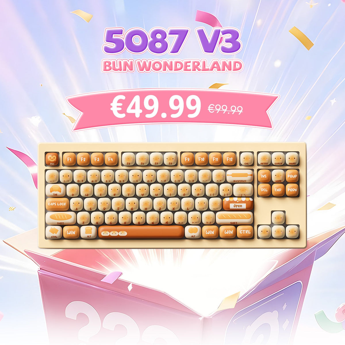 Akko's Mystery Box - Collab IP Keyboard