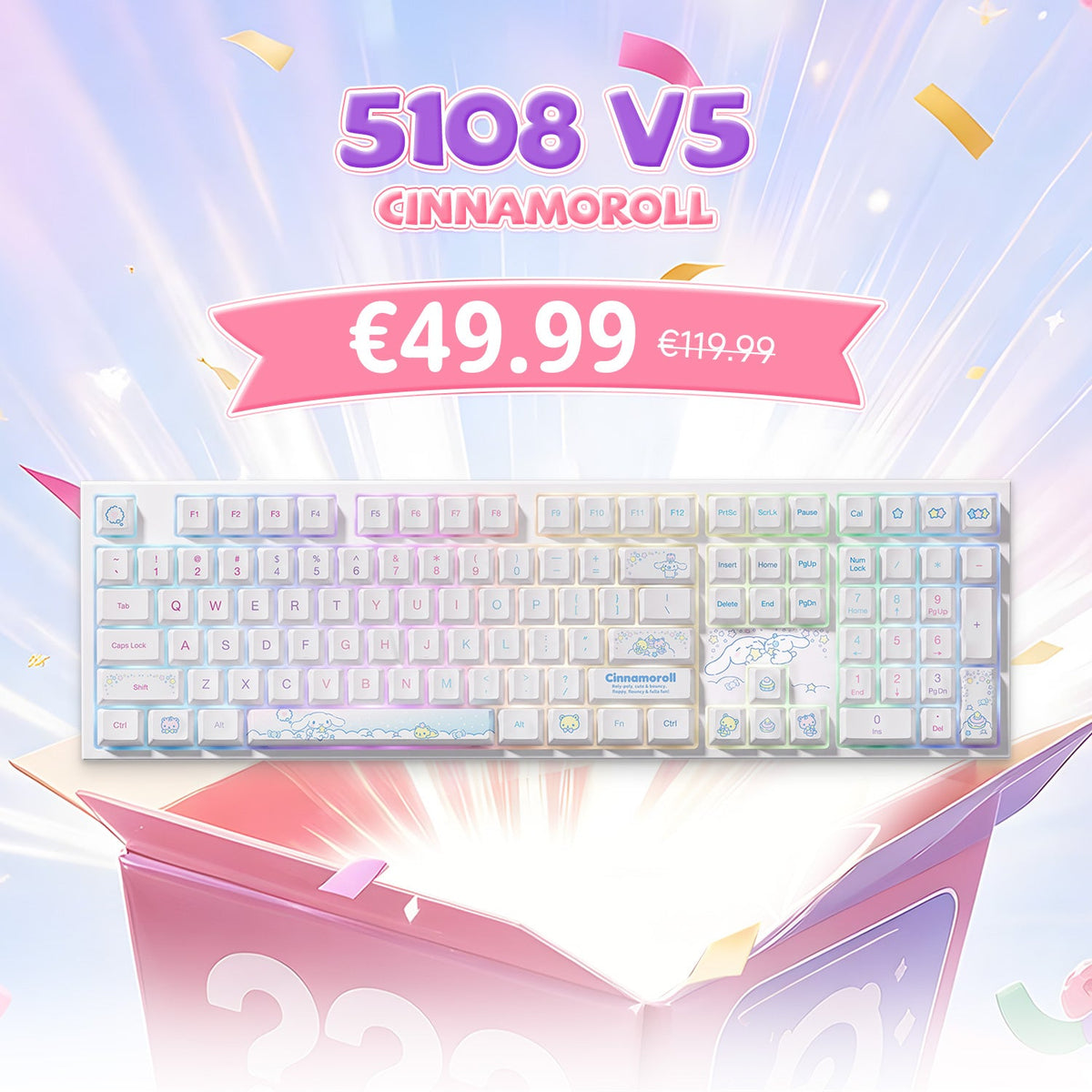 Akko's Mystery Box - Collab IP Keyboard